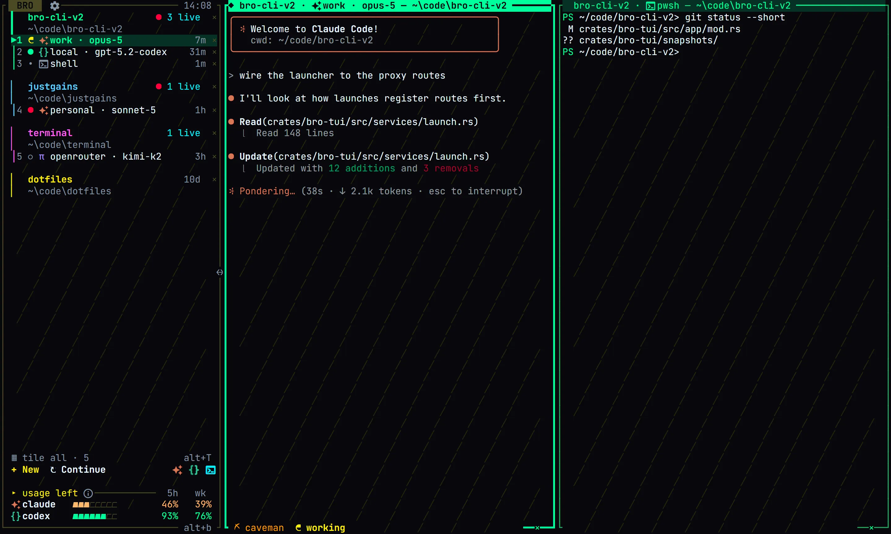 bro in the cyber theme